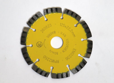 Diamantzaag METRO 125/22,2